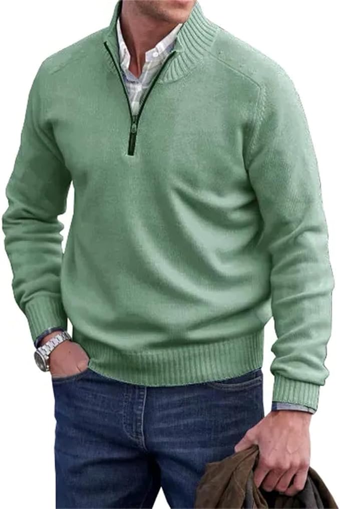 Liam Pull Homme Demi-Zip