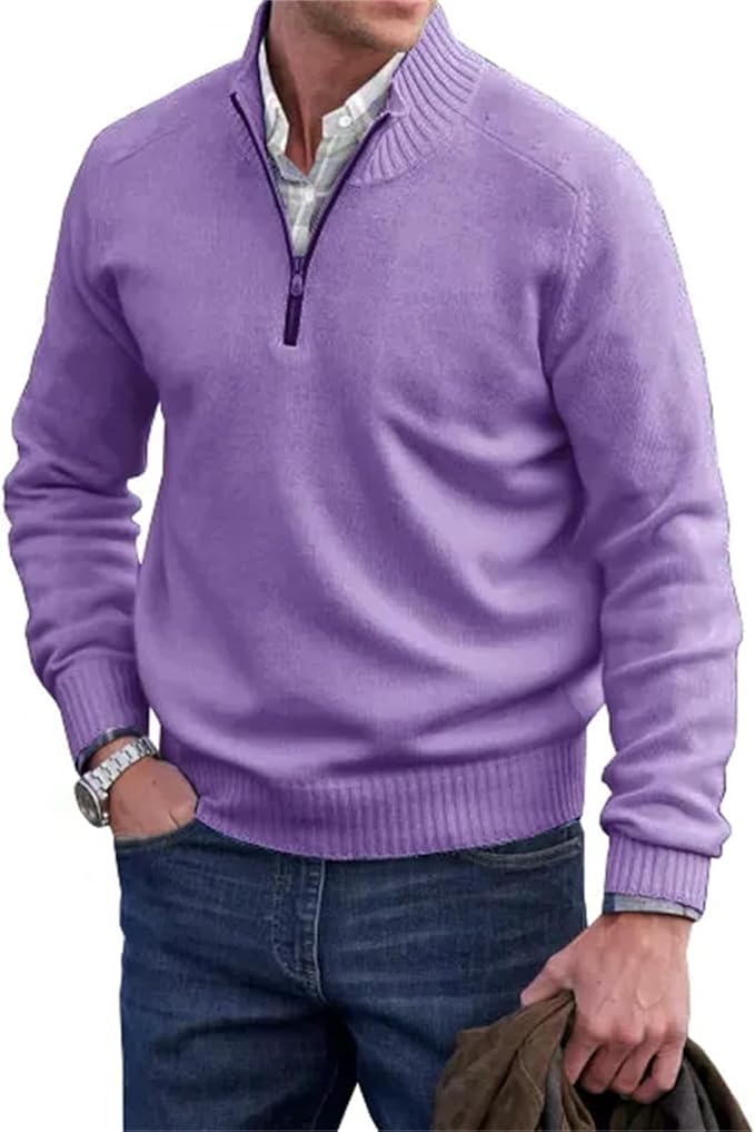 Liam Pull Homme Demi-Zip