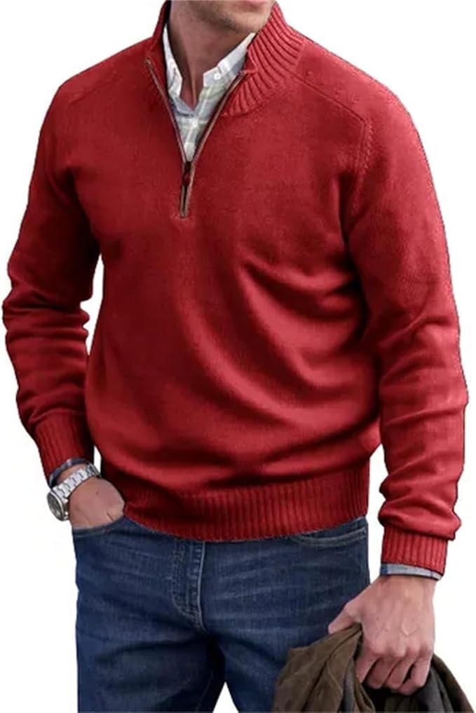 Liam Pull Homme Demi-Zip