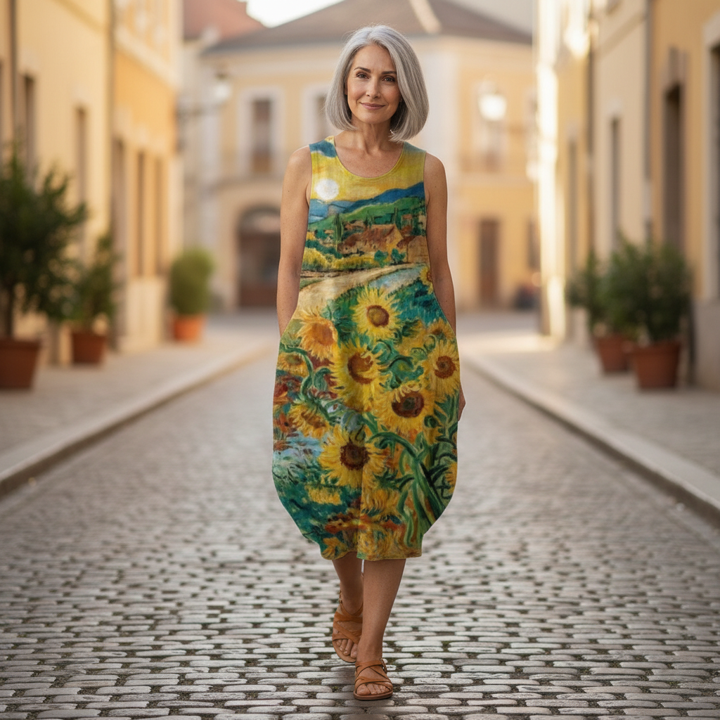 Séverine - Robe fluide et confortable
