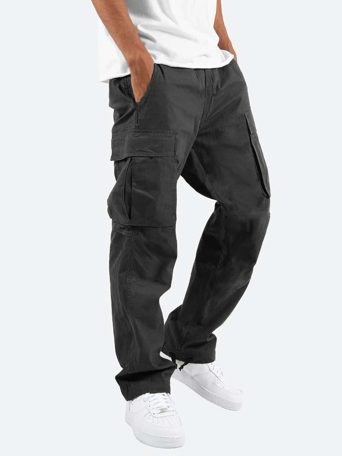 Drylan Pantalon Cargo Homme Coupe Classique