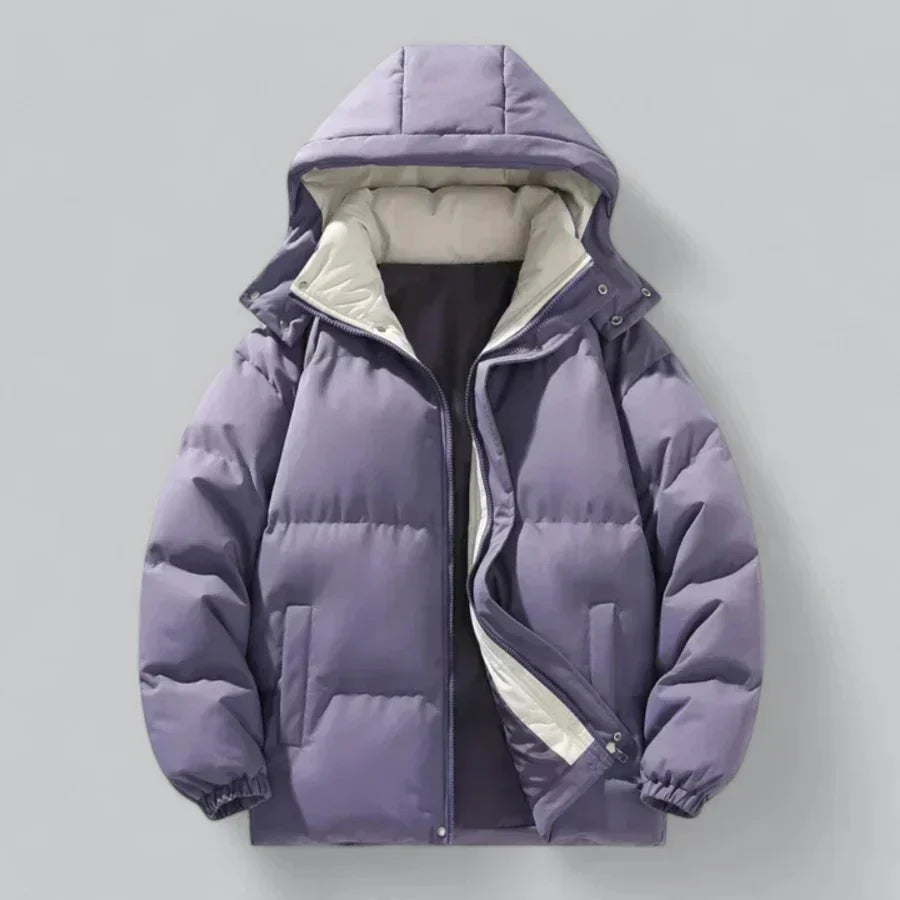 Kate Manteau d’Hiver Femme Matelassé à Capuche