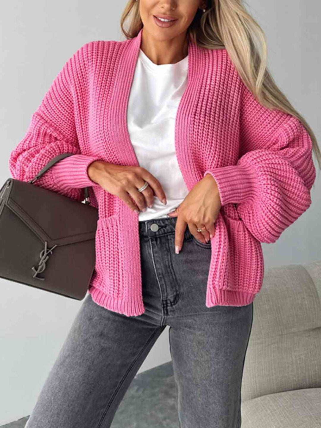 Lanna Cardigan Femme Ouvert