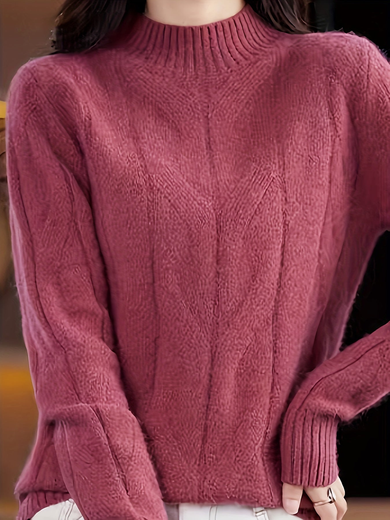 Cheena Pull Femme Texturé