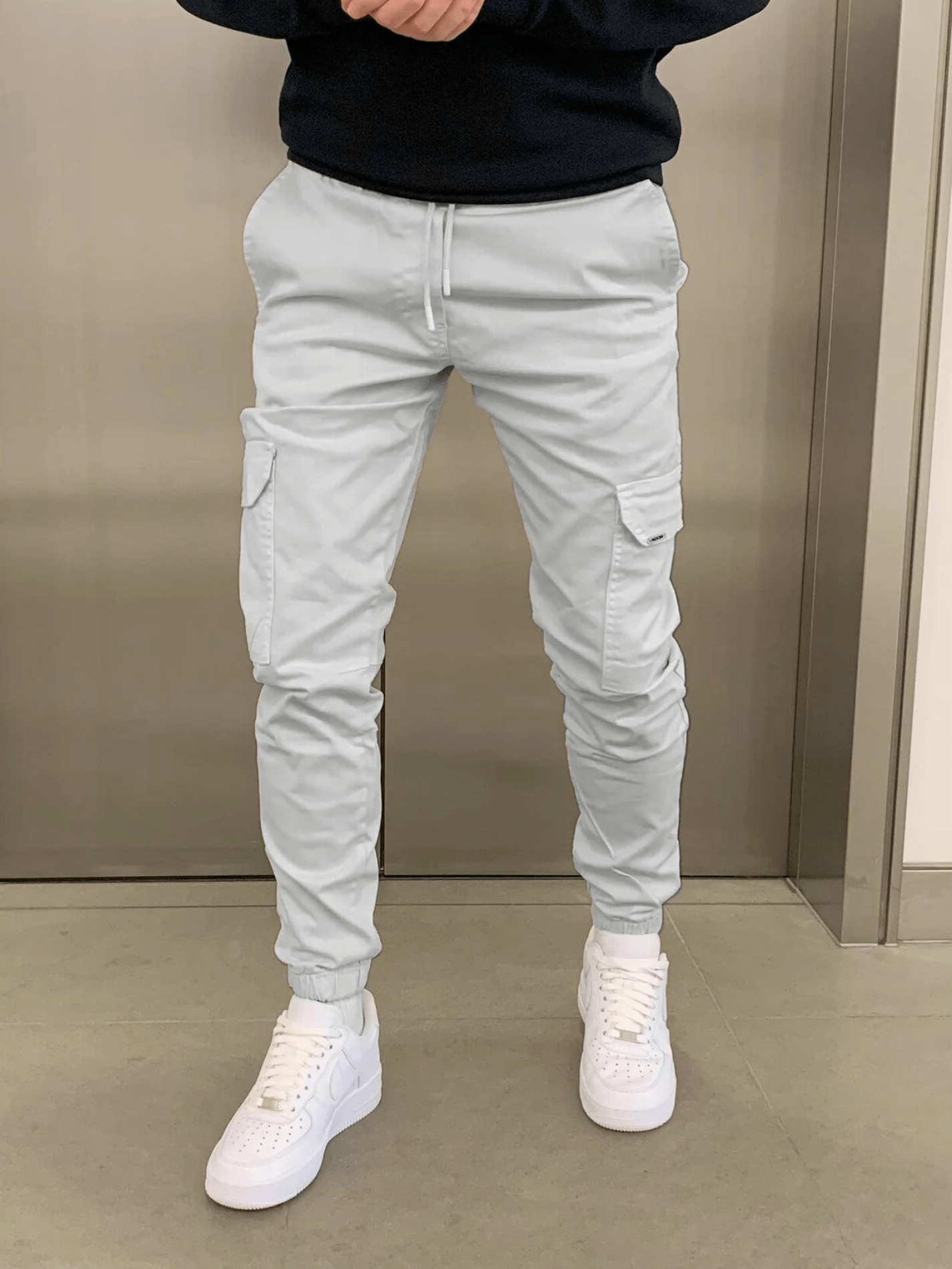 John Pantalon Homme Élégant