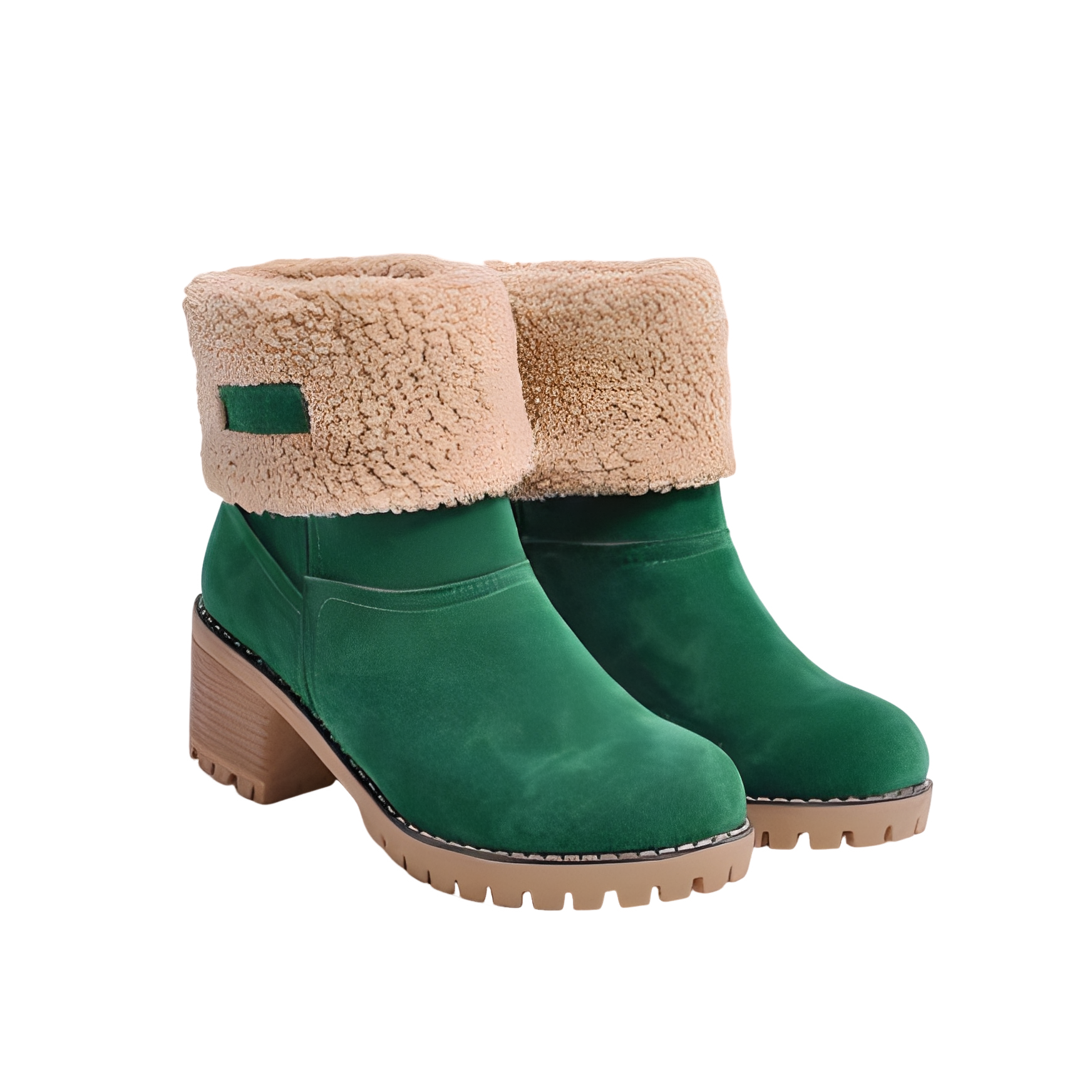 Joella Bottes d’Hiver en Daim pour Femme
