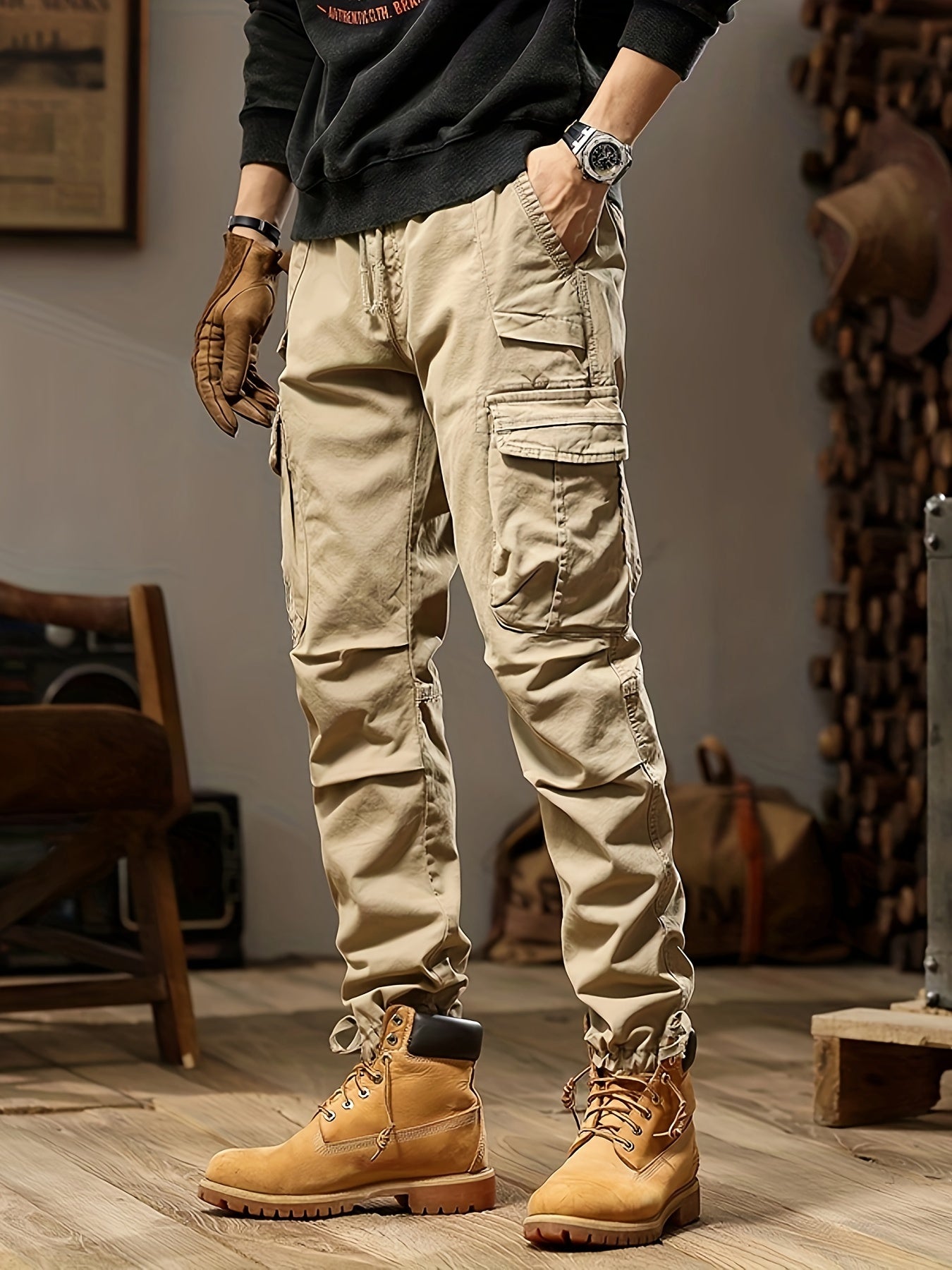 Mason Pantalon cargo tactique pour homme