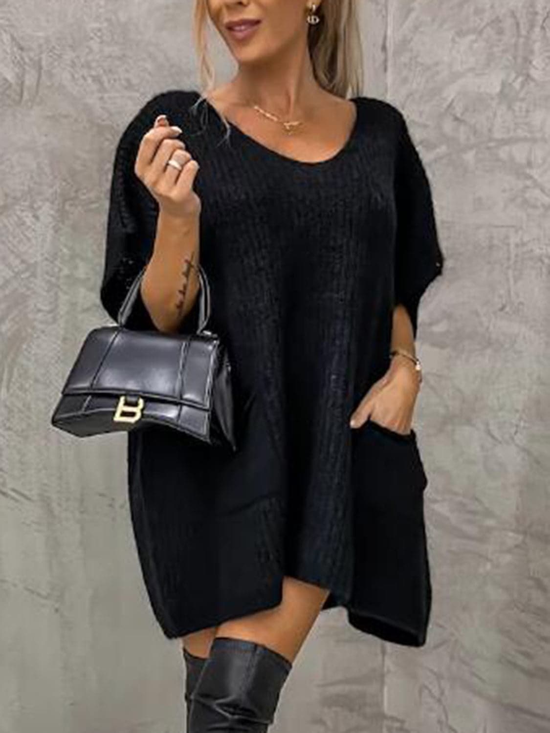 Francesca Robe Tricotée pour Femme