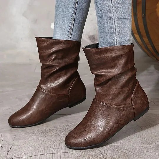Amara Bottes en Cuir Femme