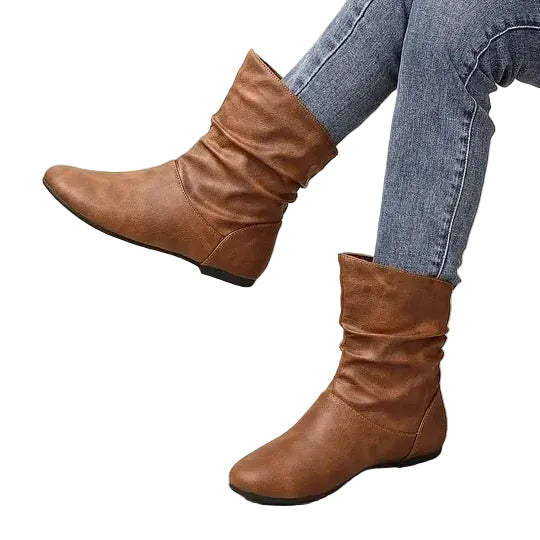 Amara Bottes en Cuir Femme