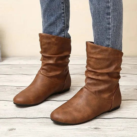 Amara Bottes en Cuir Femme