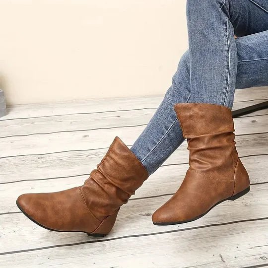 Amara Bottes en Cuir Femme