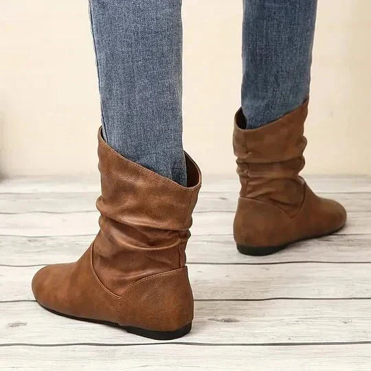 Amara Bottes en Cuir Femme