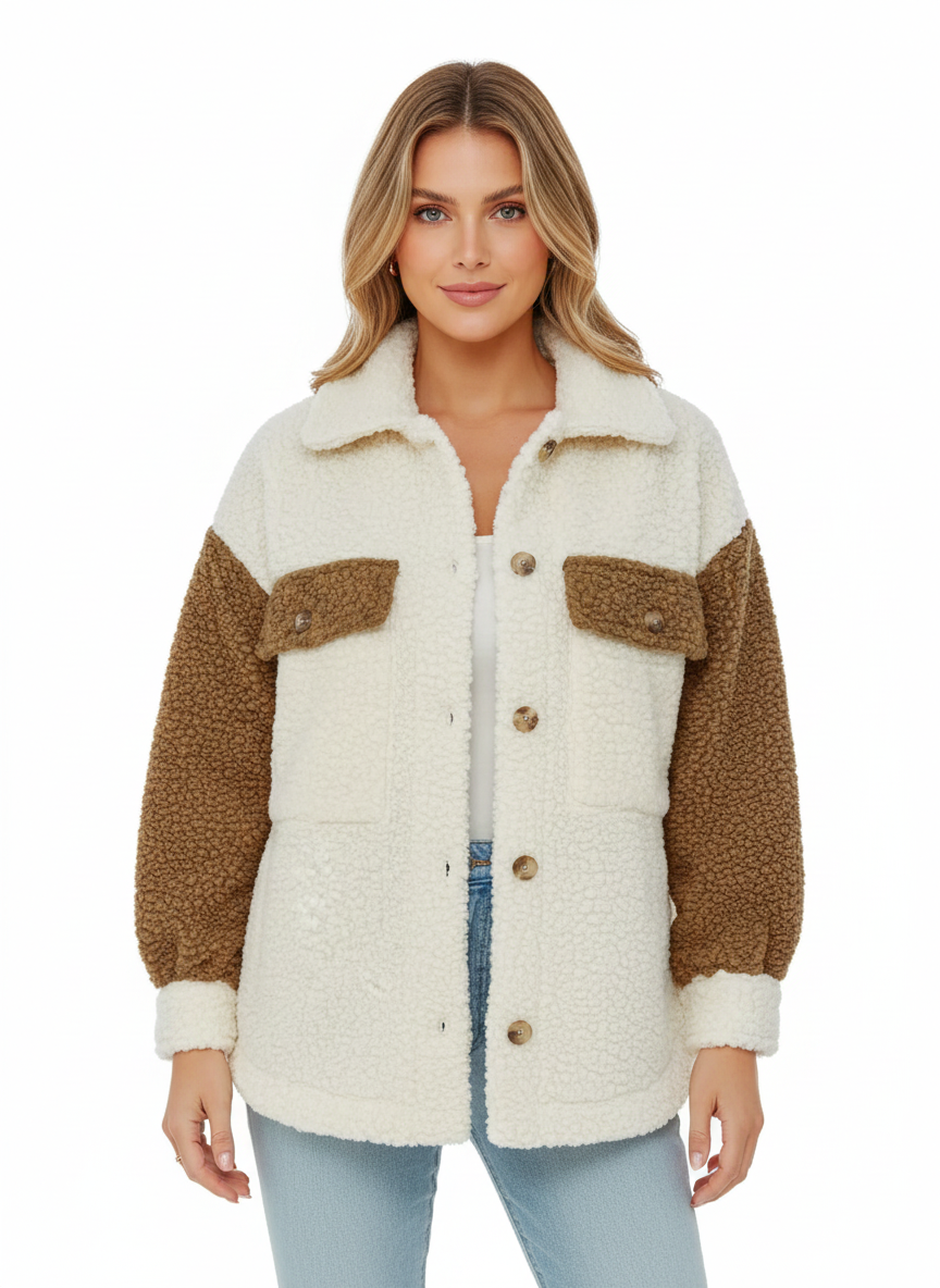 Amei Veste Sherpa Femme