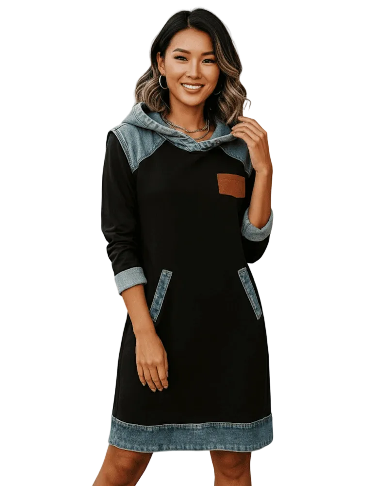 Beatrix Robe Sweat à Capuche Femme