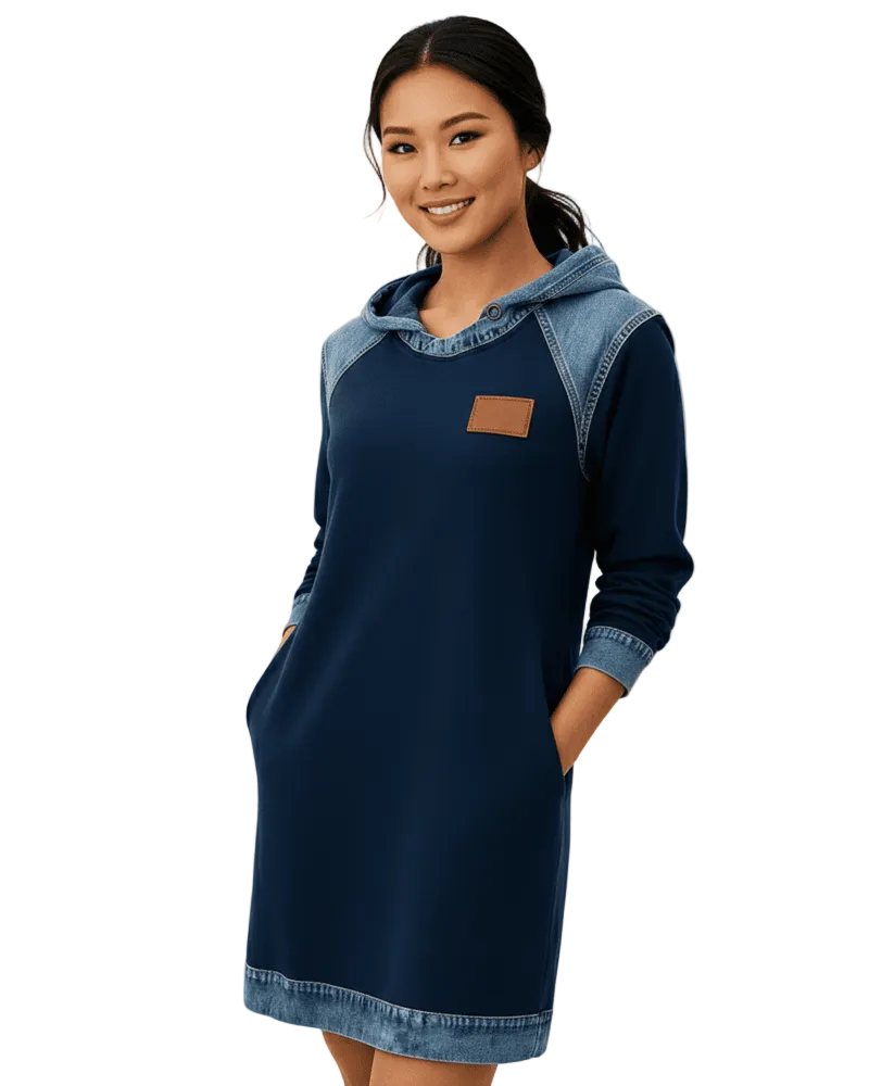 Beatrix Robe Sweat à Capuche Femme