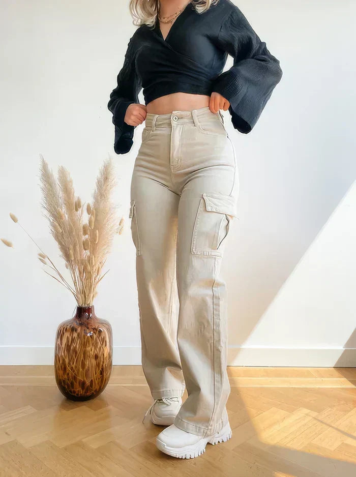 Paisley Pantalon Cargo Femme