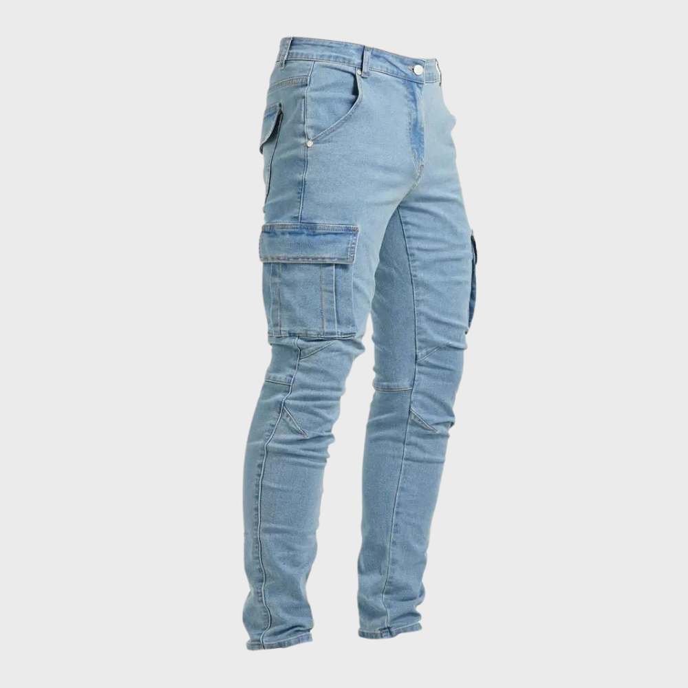 Liam Pantalon Cargo Extensible pour Homme
