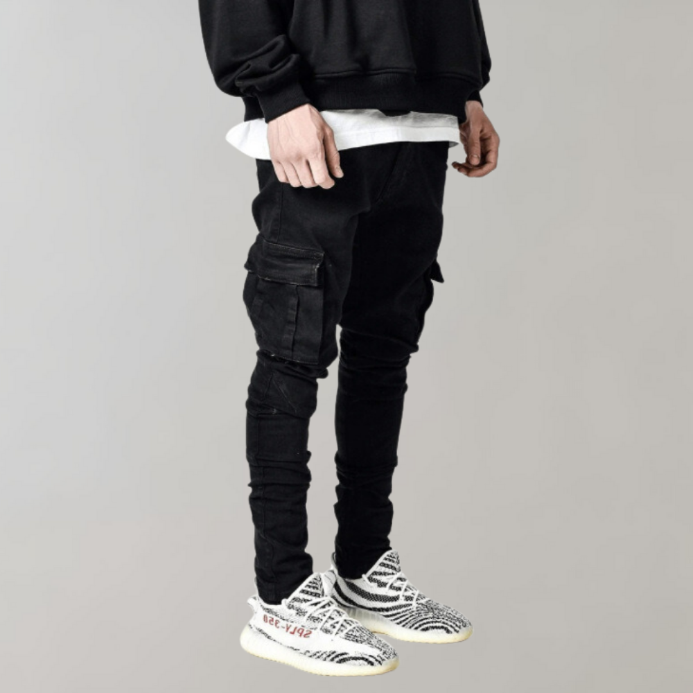 Liam Pantalon Cargo Extensible pour Homme