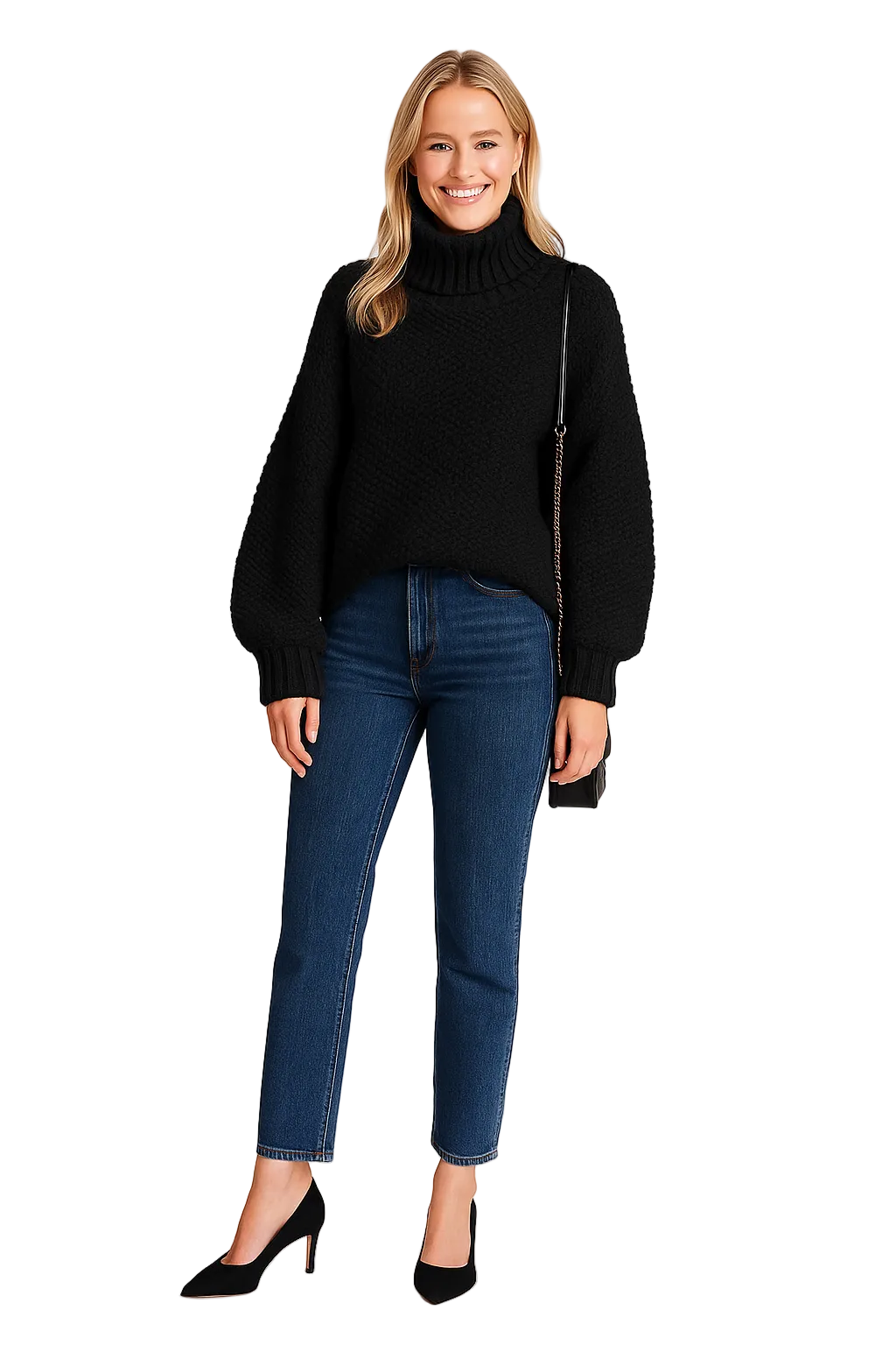 Ember Pull Col Roulé Femme