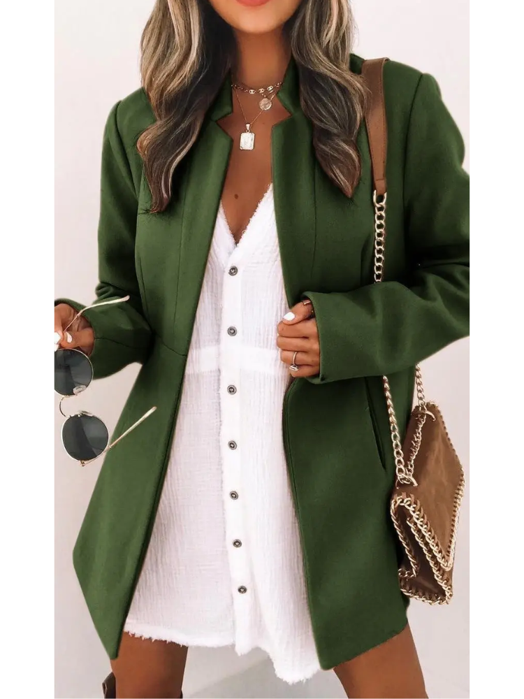 Blake Blazer Femme Ouvert Élégant