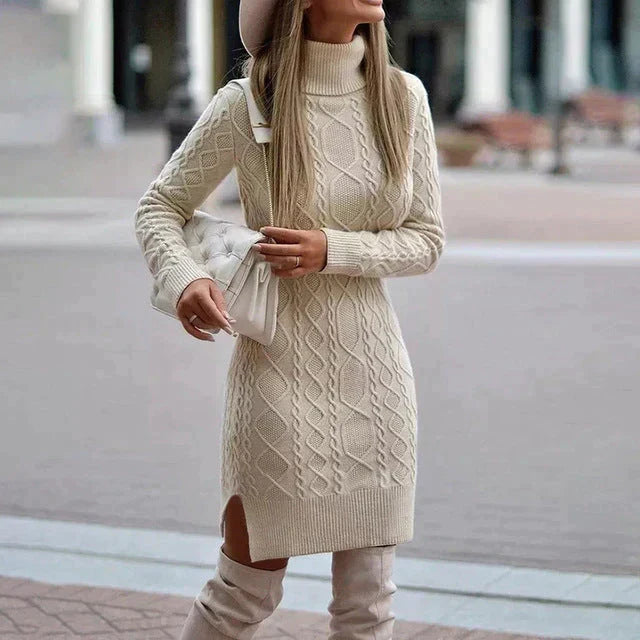 Aline Vienna Robe Pull Hivernale Femme