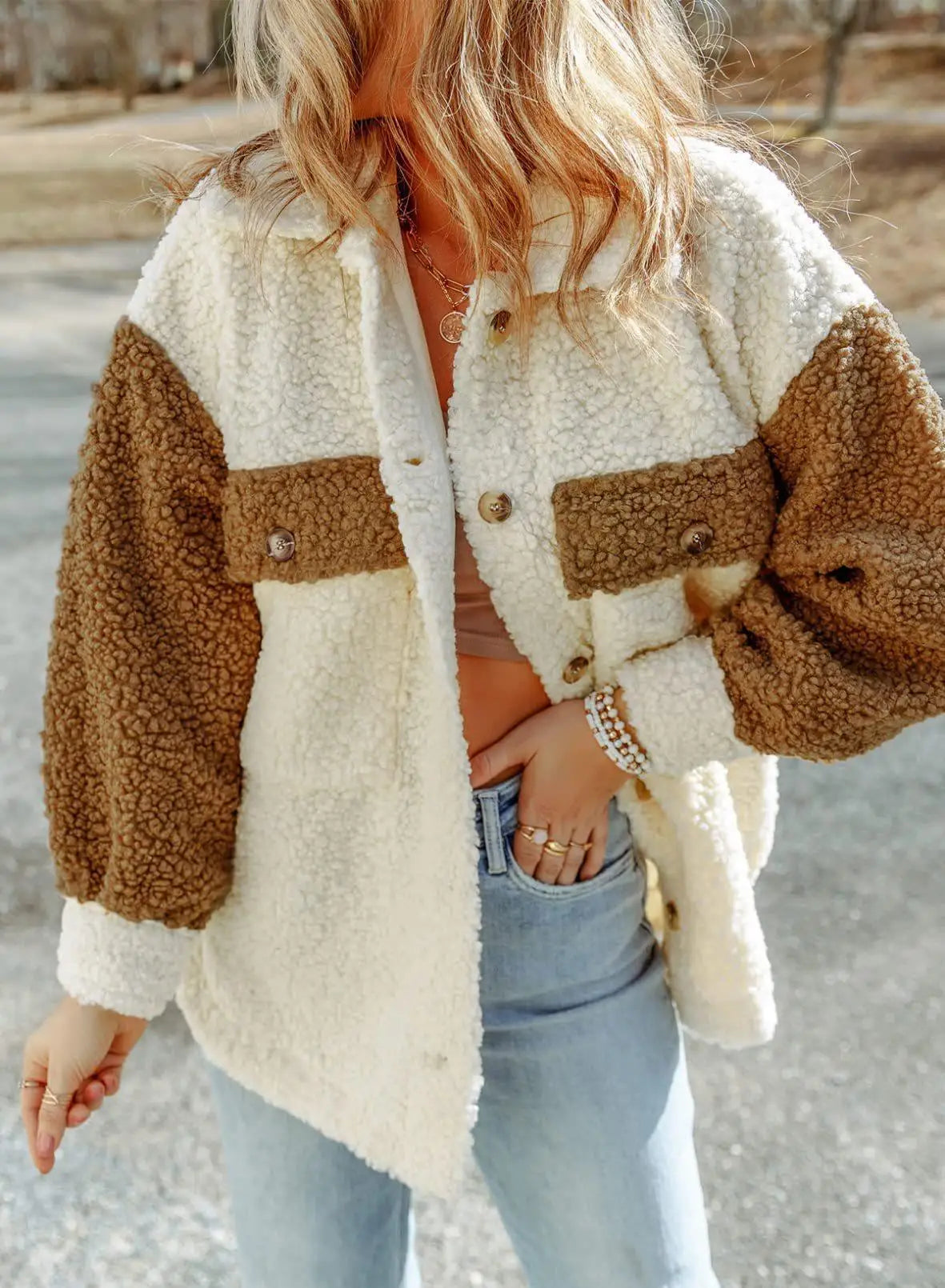 Amei Veste Sherpa Femme