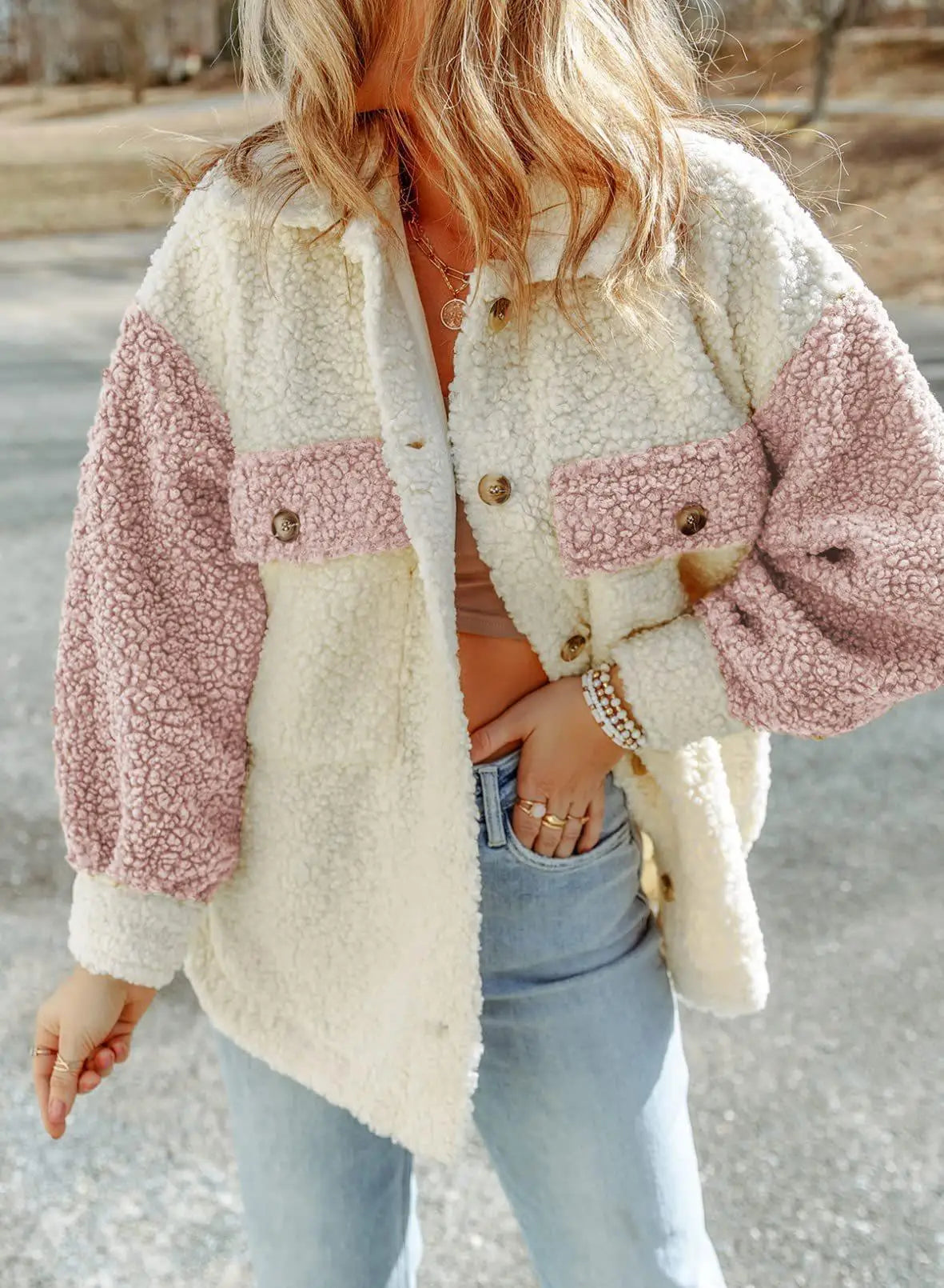 Amei Veste Sherpa Femme