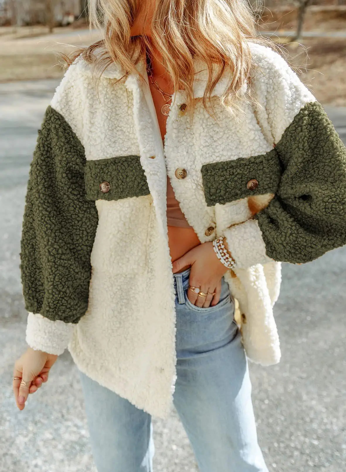 Amei Veste Sherpa Femme