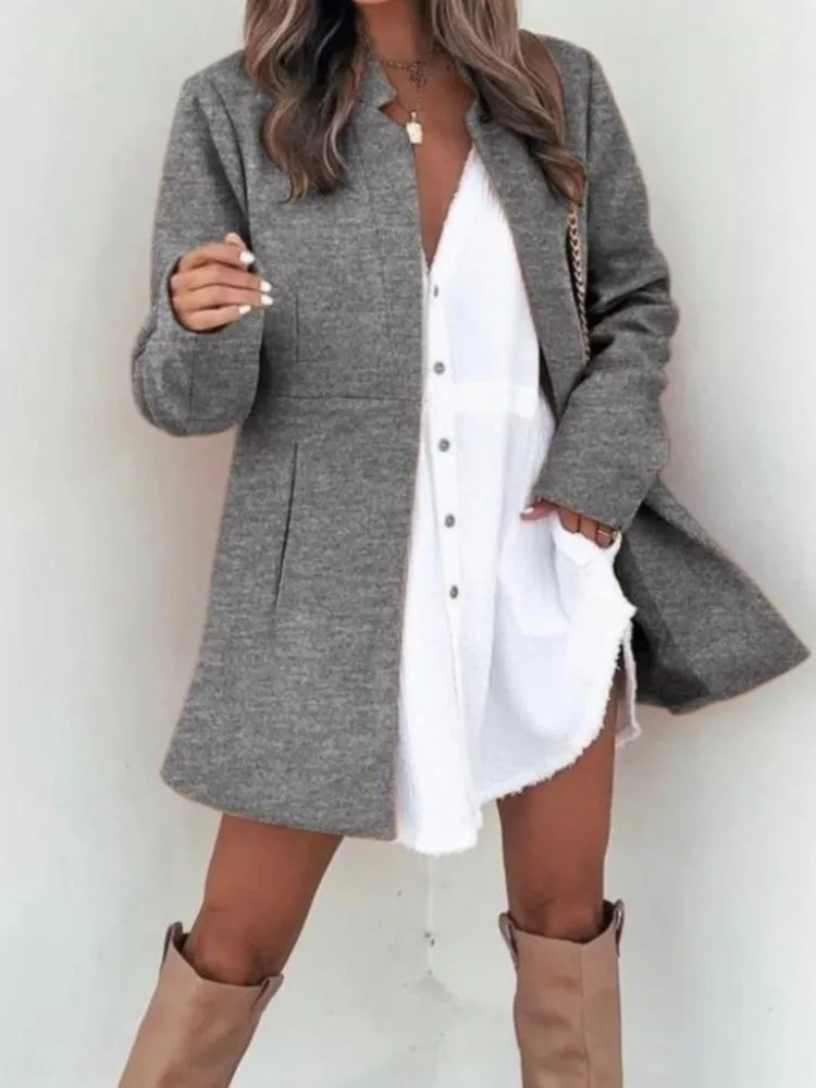 Blake Blazer Femme Ouvert Élégant