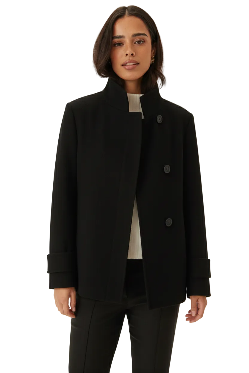 Eliza Veste Courte Femme en Laine Mélangée