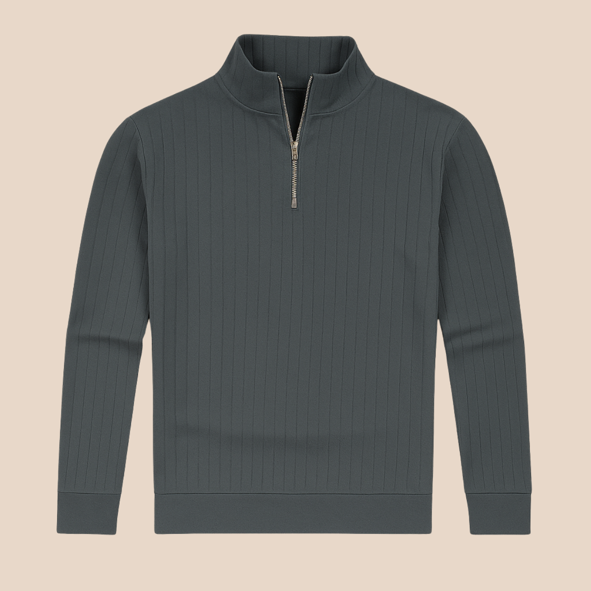 Ashford Pull Homme Demi-Zip