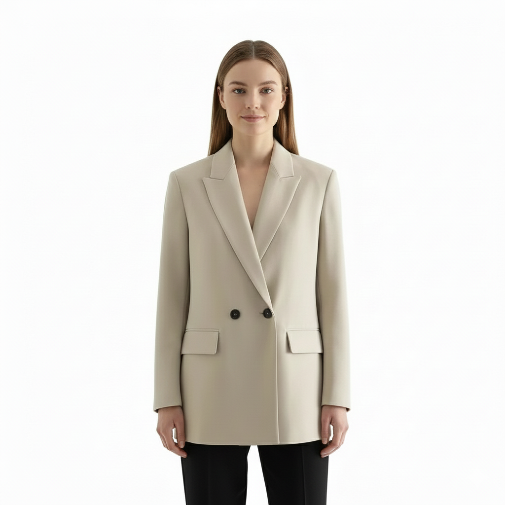 Genai Manteau Blazer Ample Femme