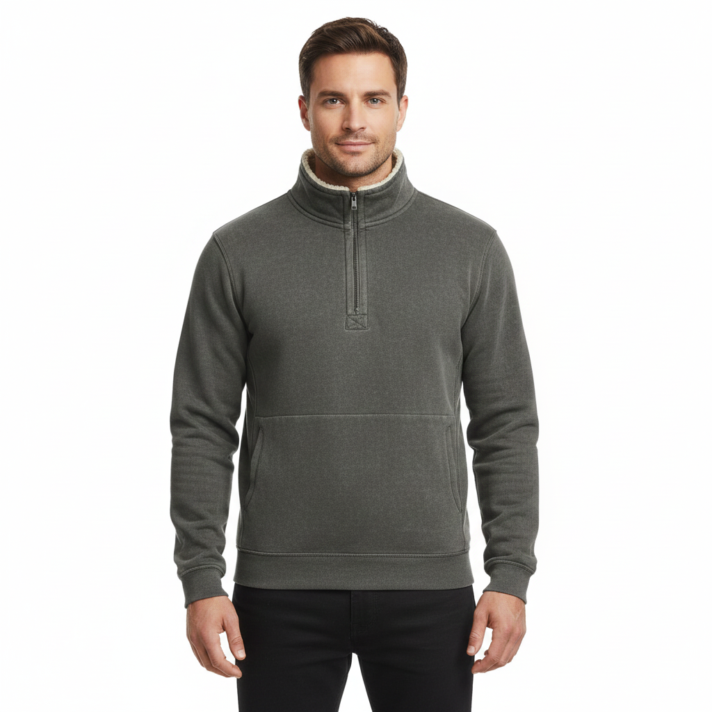 Marky Pull Zippé Homme