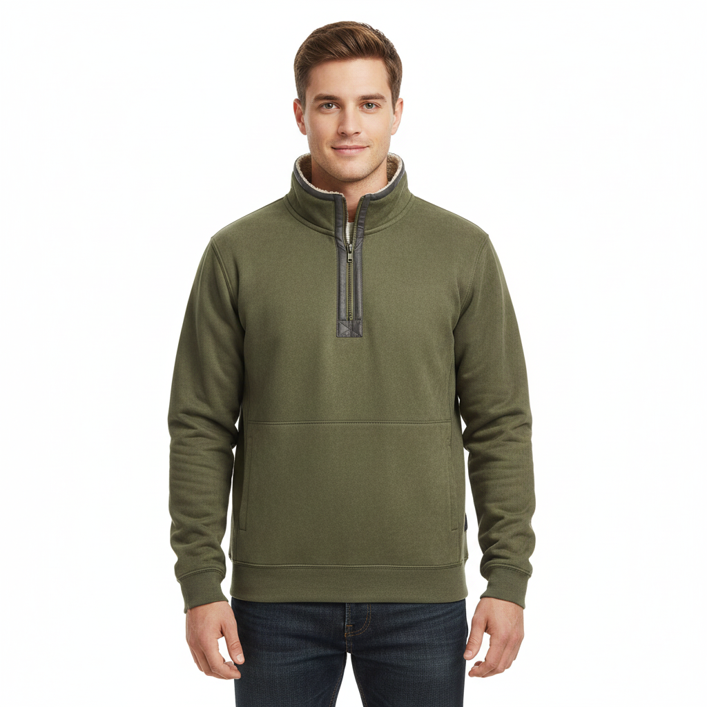 Marky Pull Zippé Homme