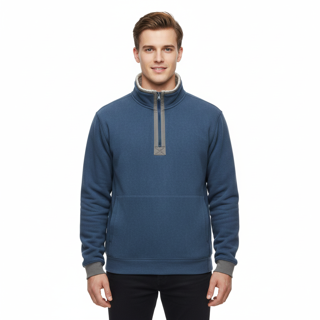 Marky Pull Zippé Homme