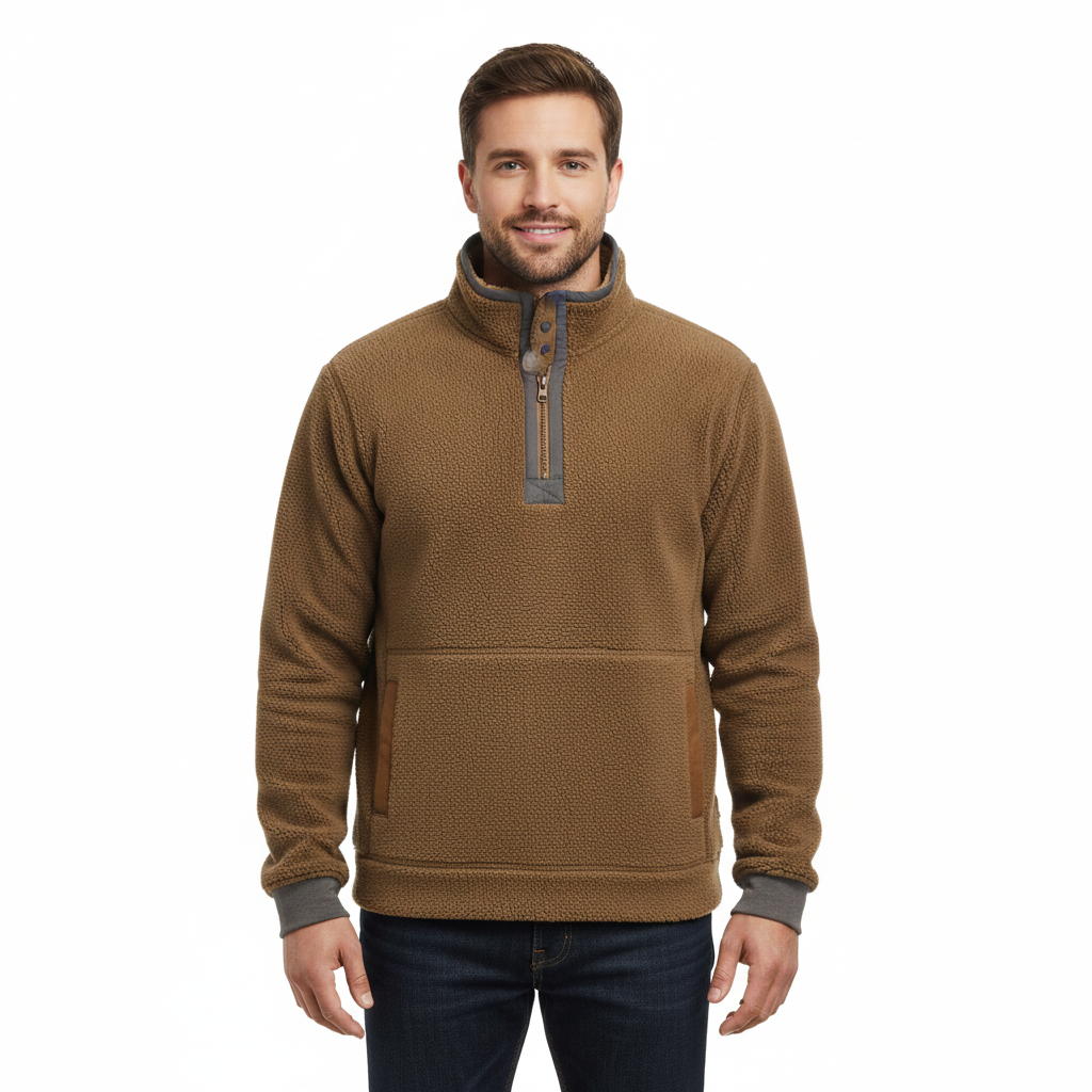 Marky Pull Zippé Homme