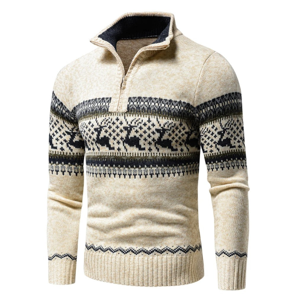 Noah Pull Homme Demi-Zip