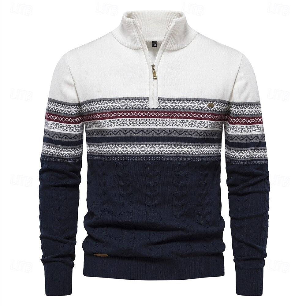 Perry Pull Homme Demi-Zip