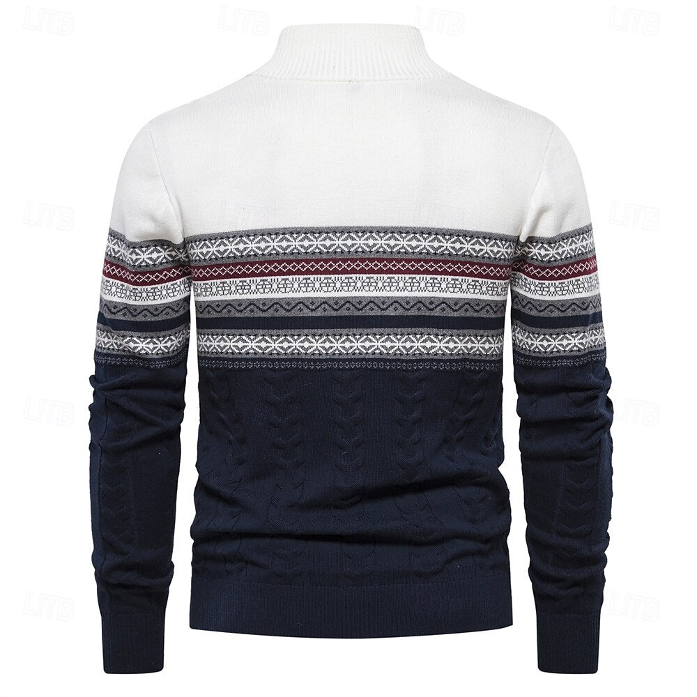 Perry Pull Homme Demi-Zip