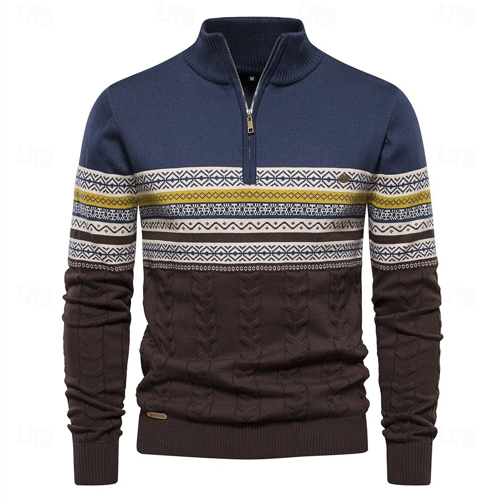 Perry Pull Homme Demi-Zip