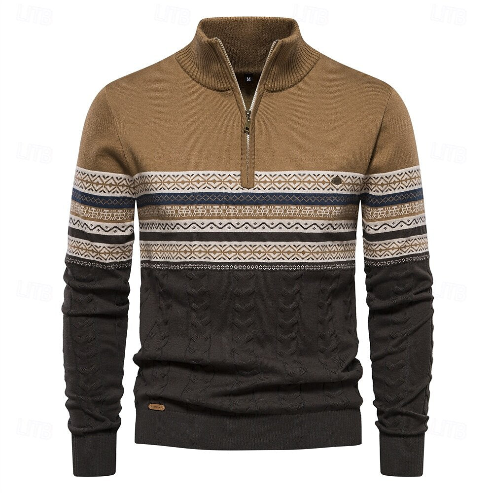 Perry Pull Homme Demi-Zip