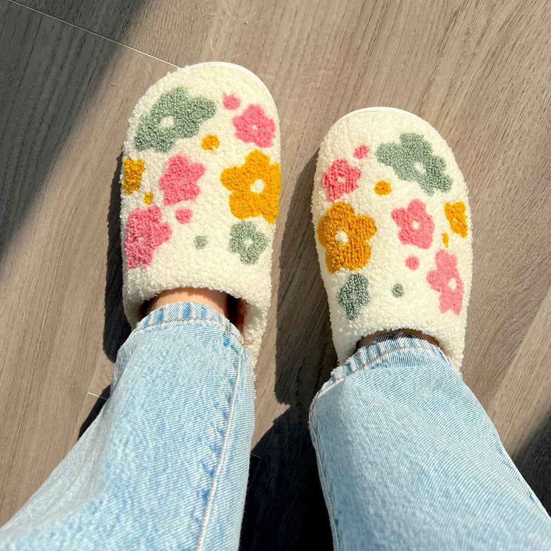 Valentina Chaussons Femme à Motif Floral