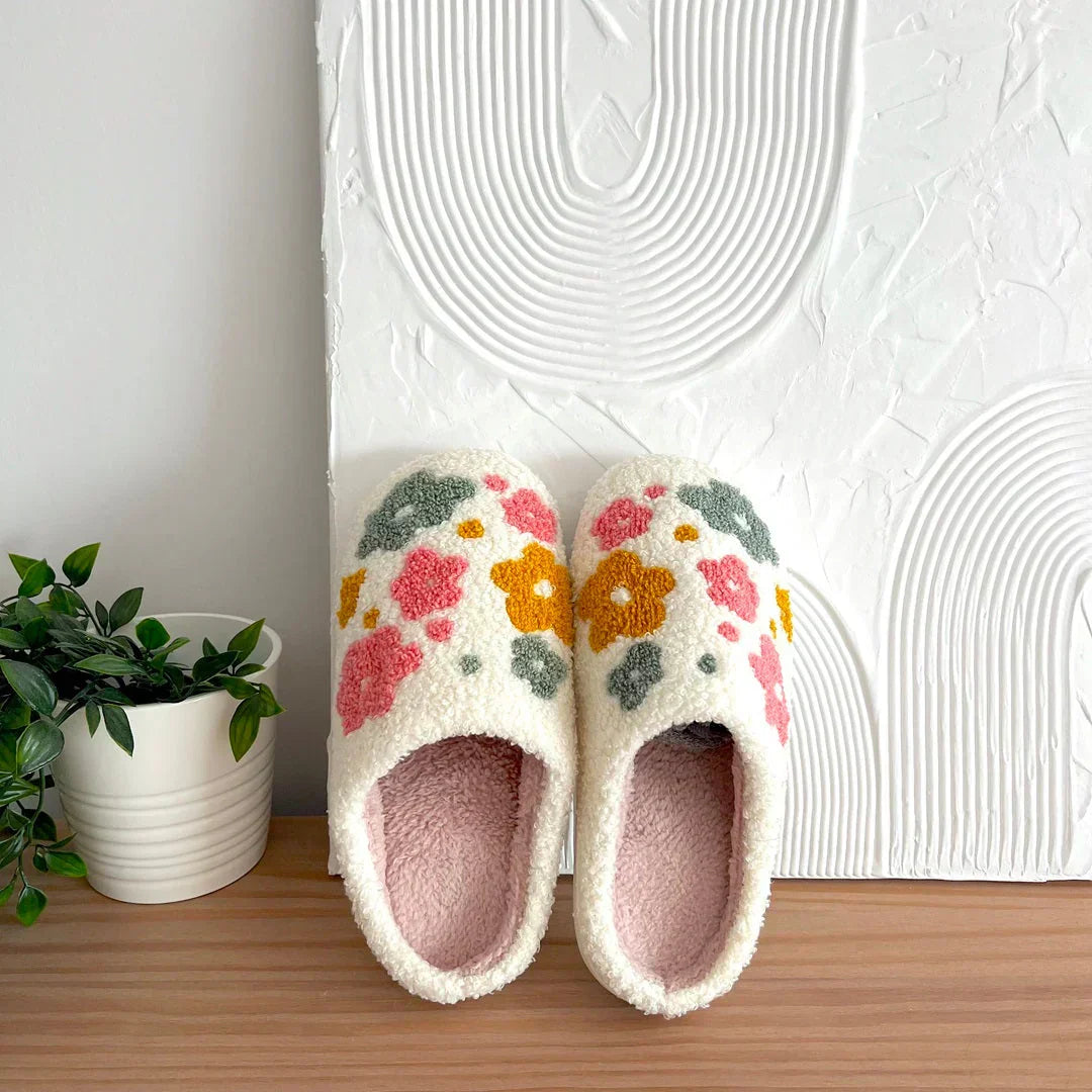 Valentina Chaussons Femme à Motif Floral