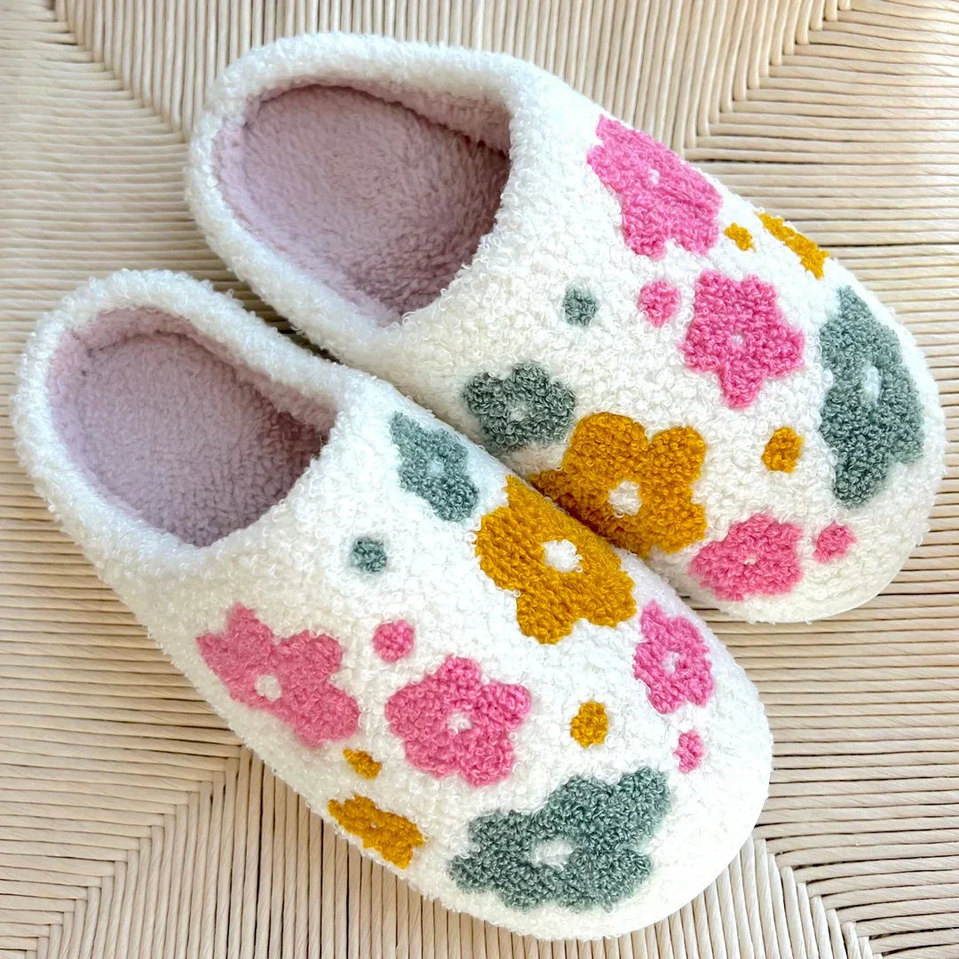 Valentina Chaussons Femme à Motif Floral
