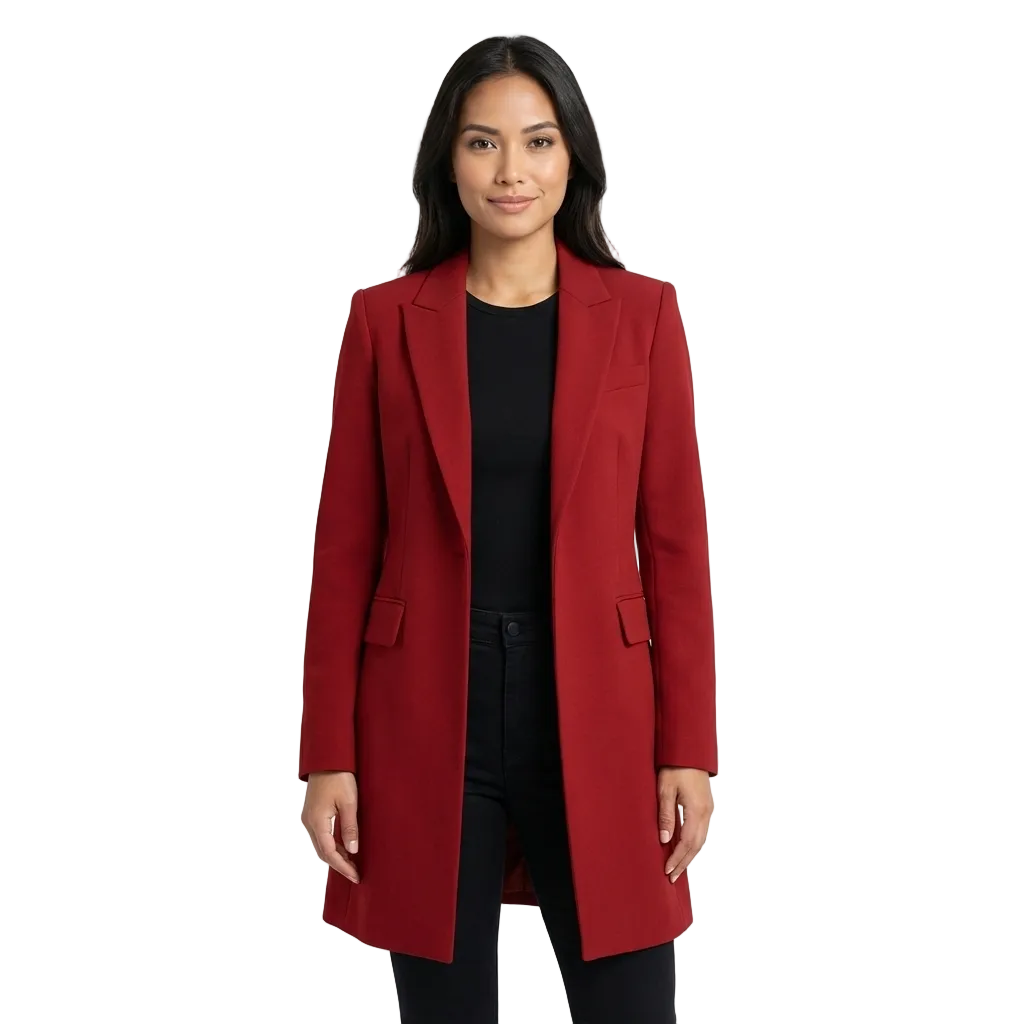 Iren Blazer Femme en Laine Mélangée