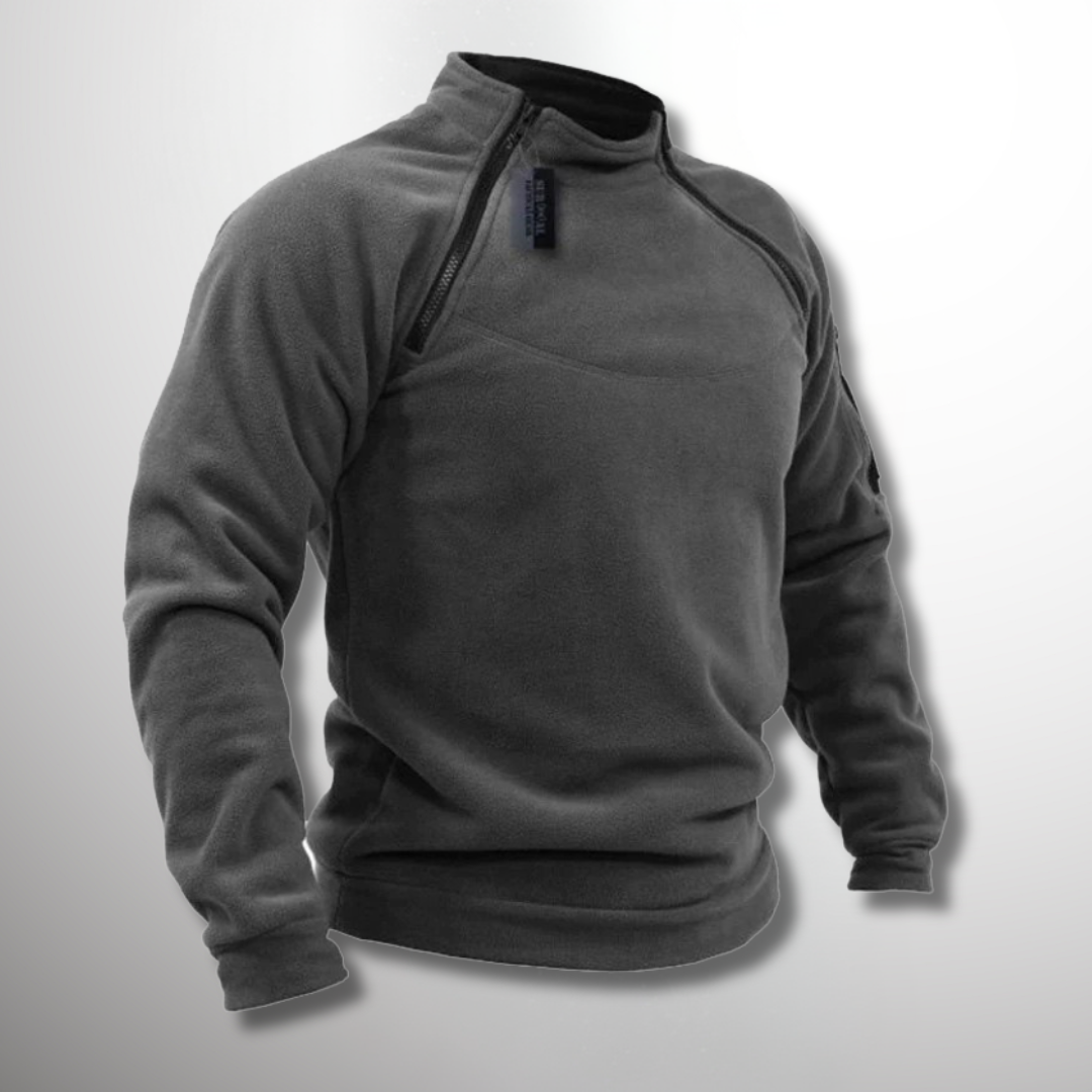 Enrique Pull en Maille Demi-Zippé pour Homme