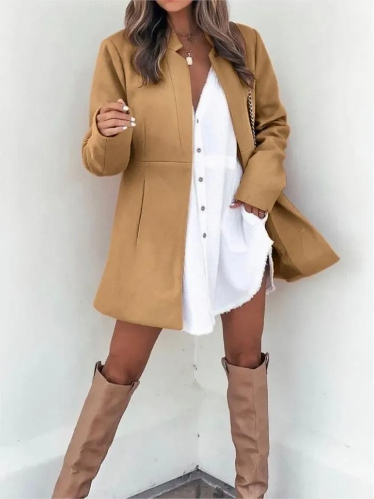 Blake Blazer Femme Ouvert Élégant