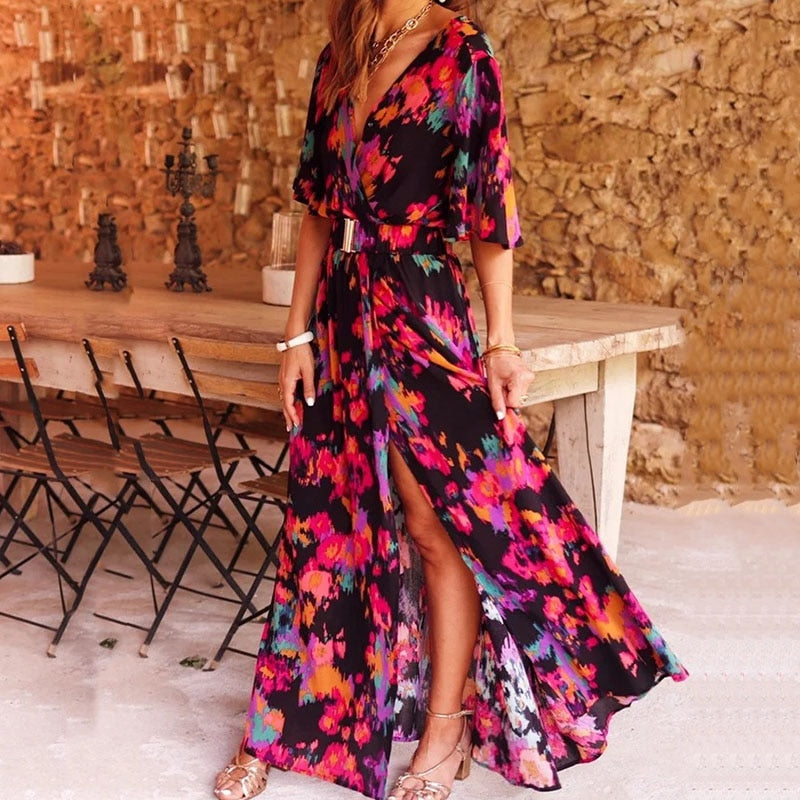Robe Longue Femme Ronja
