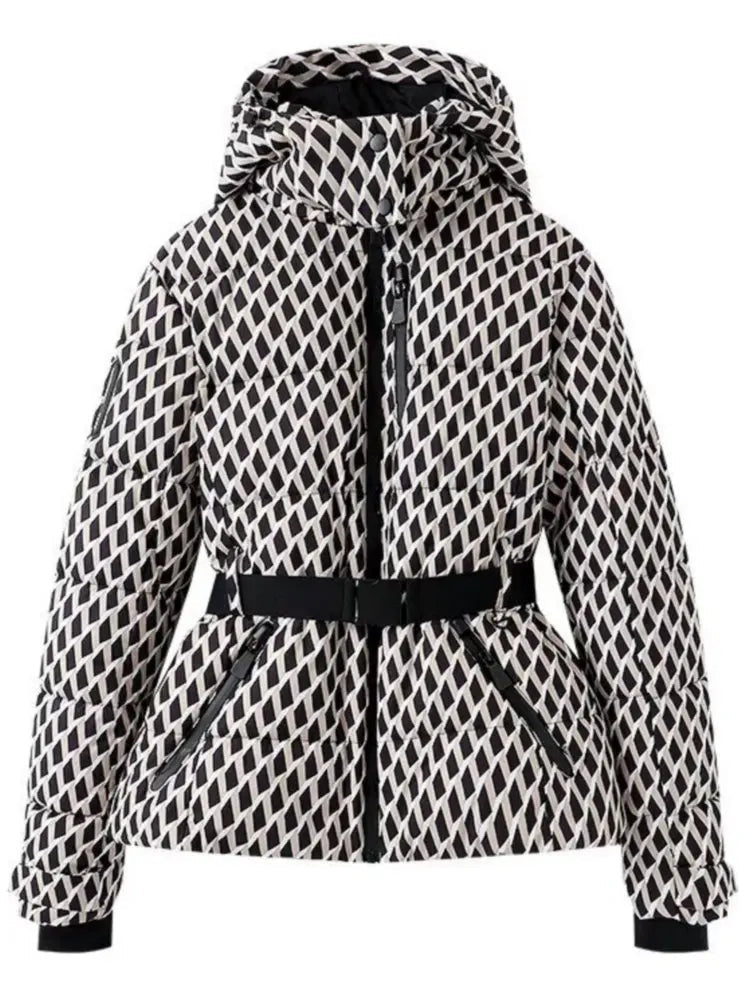 Isay Veste de Ski Femme Cintrée